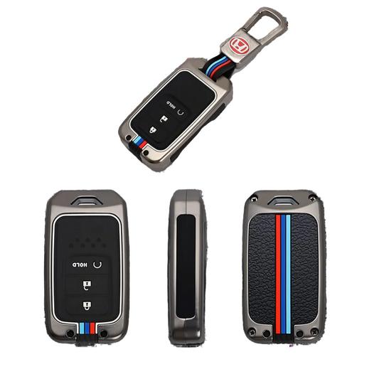 Luxury Fashionable BMW Style Metal Zinc Alloy Car Remote Key Cover – Premium Metal  Zinc Alloy Key Case Protector for Cars