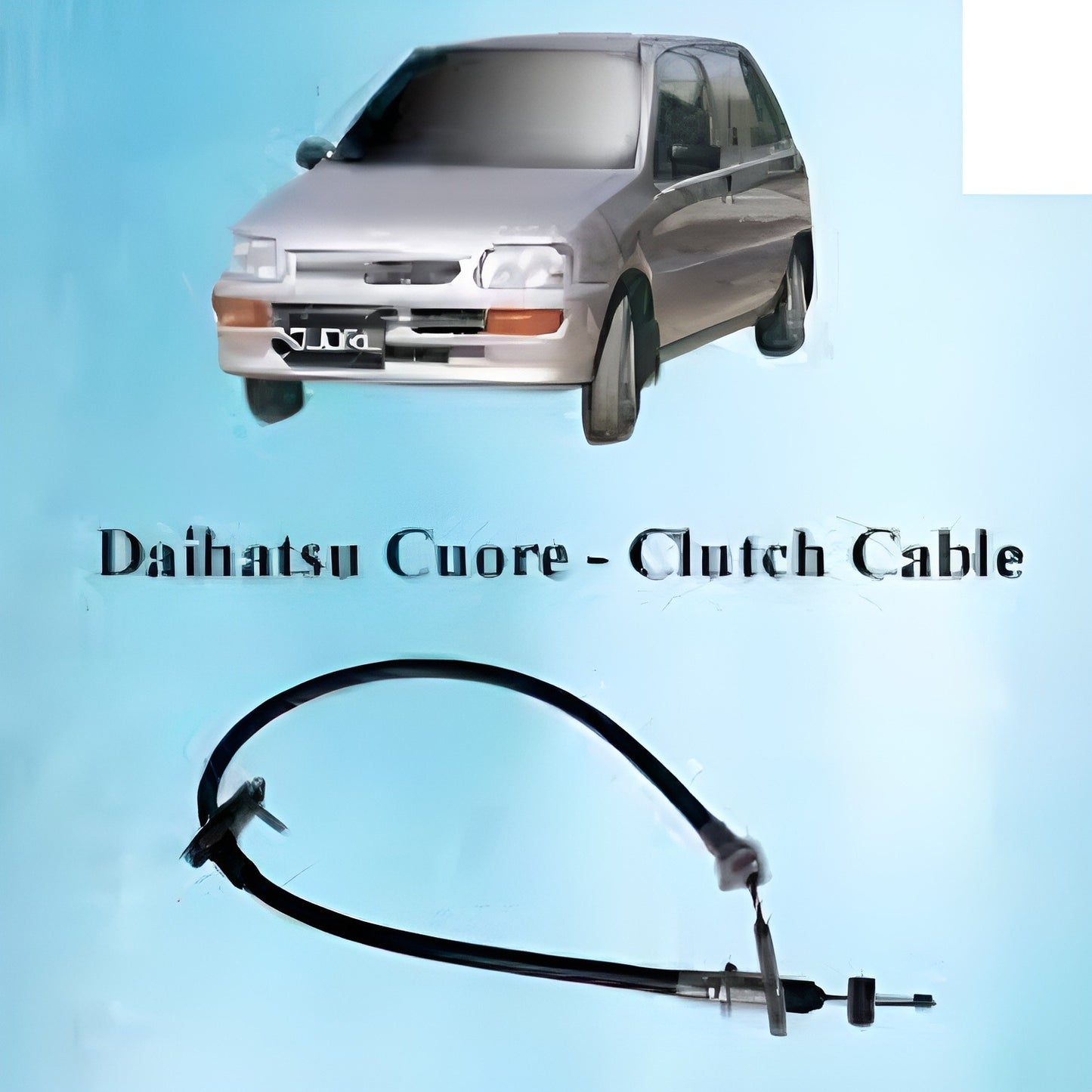 Clutch cable for Daihatsu Cuore