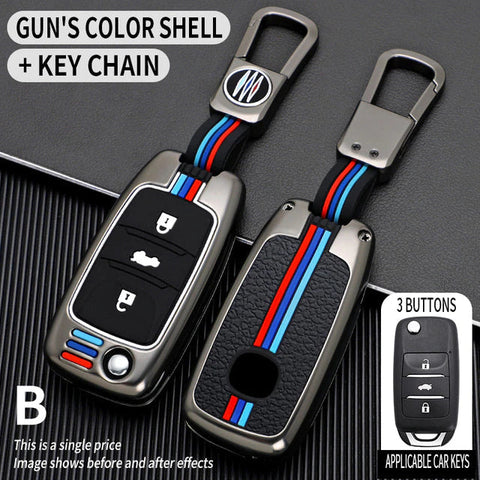 Luxury Fashionable BMW Style Metal Zinc Alloy Car Remote Key Cover ā Premium Metal  Zinc Alloy Key Case Protector for Cars