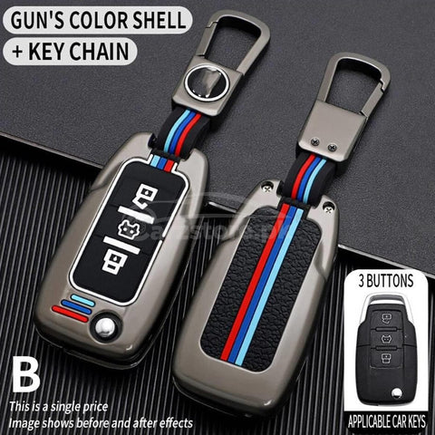 Luxury Fashionable BMW Style Metal Zinc Alloy Car Remote Key Cover ā Premium Metal  Zinc Alloy Key Case Protector for Cars