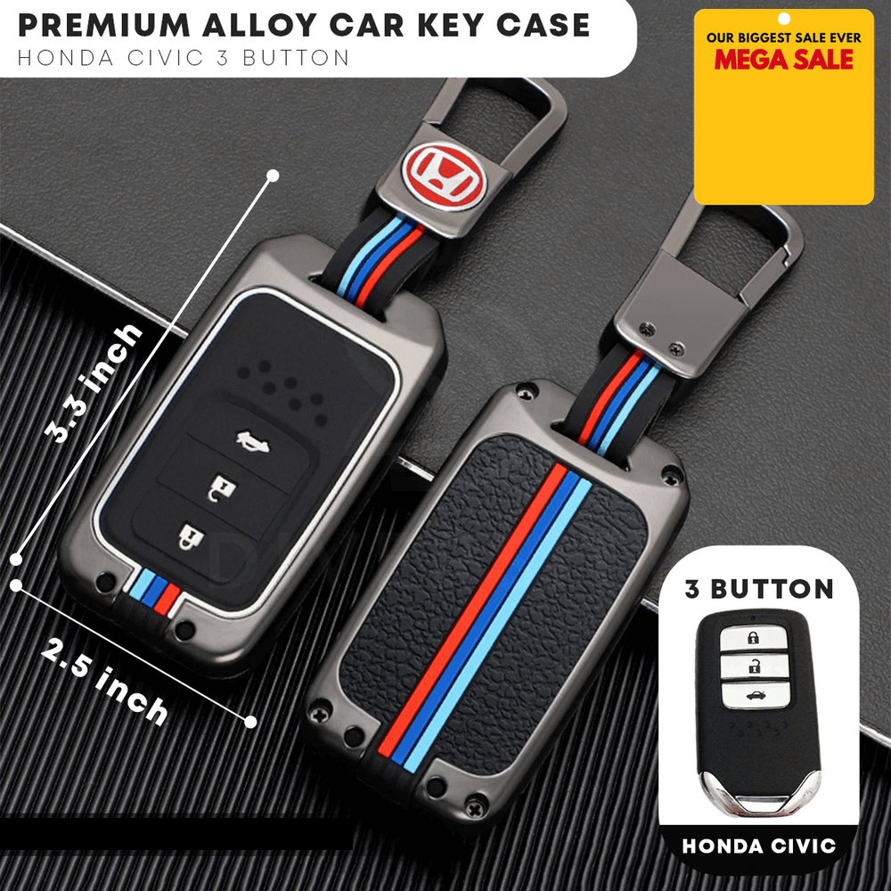Luxury Fashionable BMW Style Metal Zinc Alloy Car Remote Key Cover ā Premium Metal  Zinc Alloy Key Case Protector for Cars