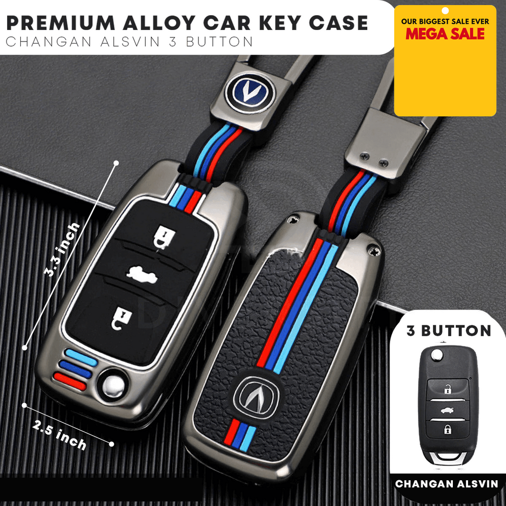 Luxury Fashionable BMW Style Metal Zinc Alloy Car Remote Key Cover ā Premium Metal  Zinc Alloy Key Case Protector for Cars