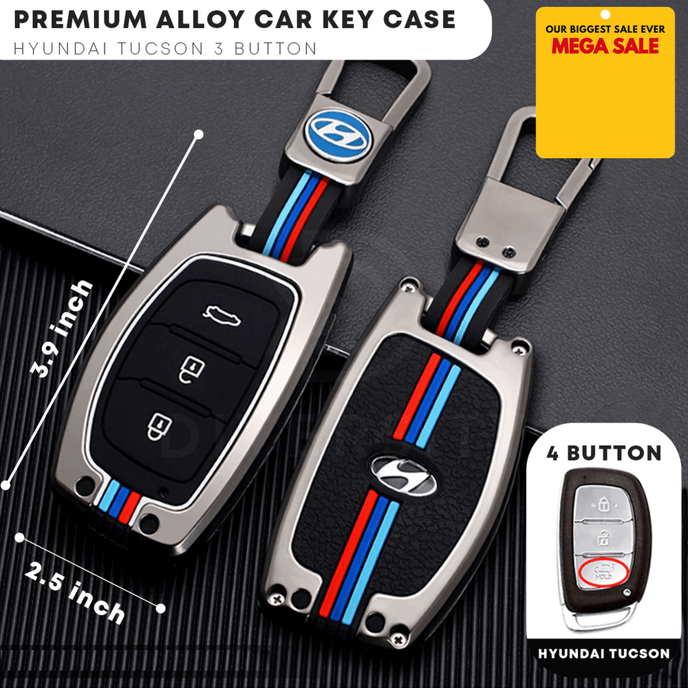 Luxury Fashionable BMW Style Metal Zinc Alloy Car Remote Key Cover ā Premium Metal  Zinc Alloy Key Case Protector for Cars