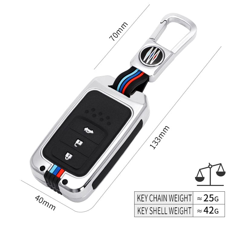 Luxury Fashionable BMW Style Metal Zinc Alloy Car Remote Key Cover ā Premium Metal  Zinc Alloy Key Case Protector for Cars