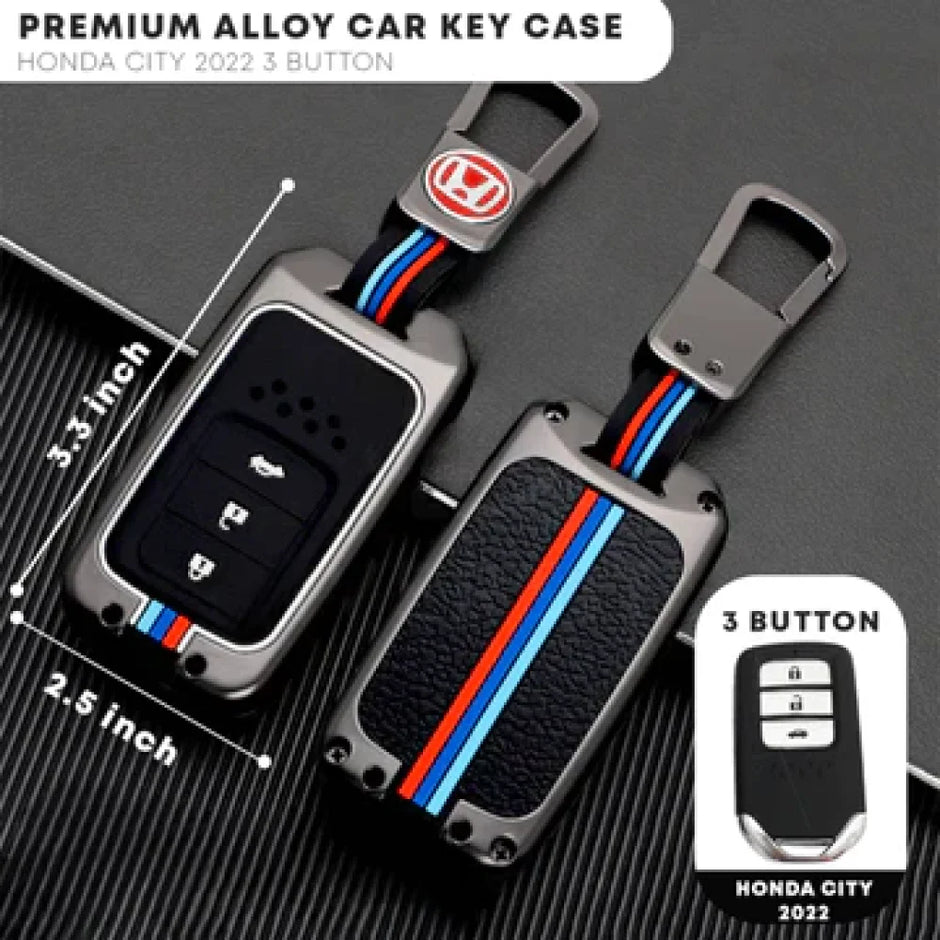 Luxury Fashionable BMW Style Metal Zinc Alloy Car Remote Key Cover ā Premium Metal  Zinc Alloy Key Case Protector for Cars