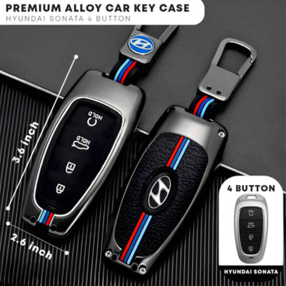 Luxury Fashionable BMW Style Metal Zinc Alloy Car Remote Key Cover ā Premium Metal  Zinc Alloy Key Case Protector for Cars