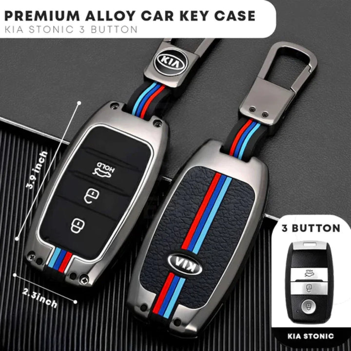 Luxury Fashionable BMW Style Metal Zinc Alloy Car Remote Key Cover ā Premium Metal  Zinc Alloy Key Case Protector for Cars