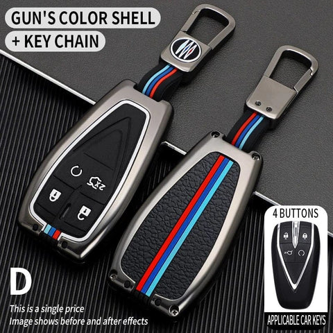 Luxury Fashionable BMW Style Metal Zinc Alloy Car Remote Key Cover ā Premium Metal  Zinc Alloy Key Case Protector for Cars