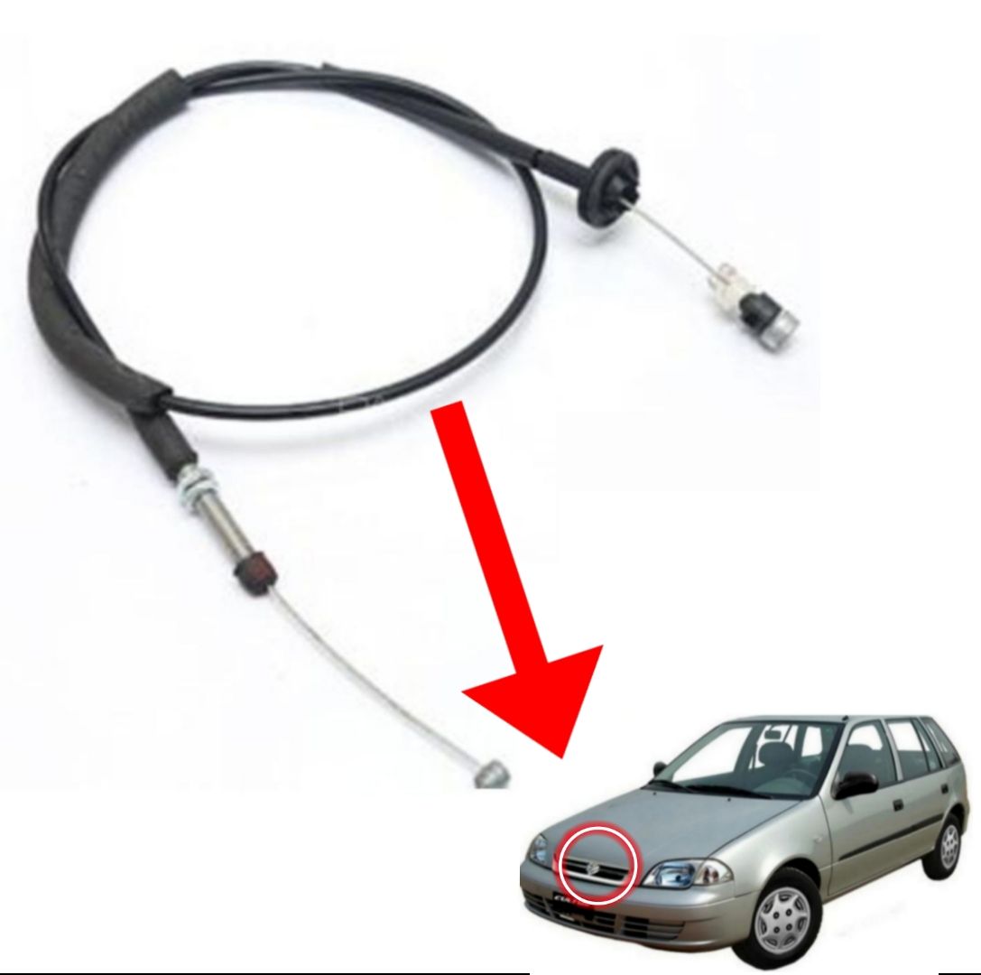 Bonnet Hood Opener Cable For Suzuki Cultus old models 2000 - 2016