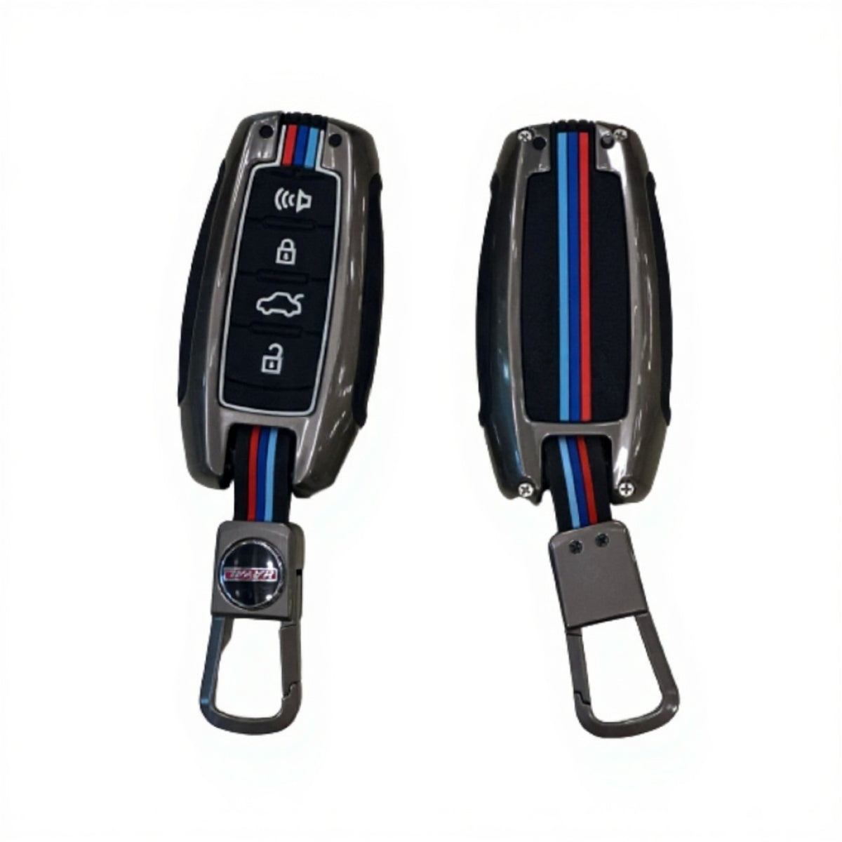Luxury Fashionable BMW Style Metal Zinc Alloy Car Remote Key Cover ā Premium Metal  Zinc Alloy Key Case Protector for Cars