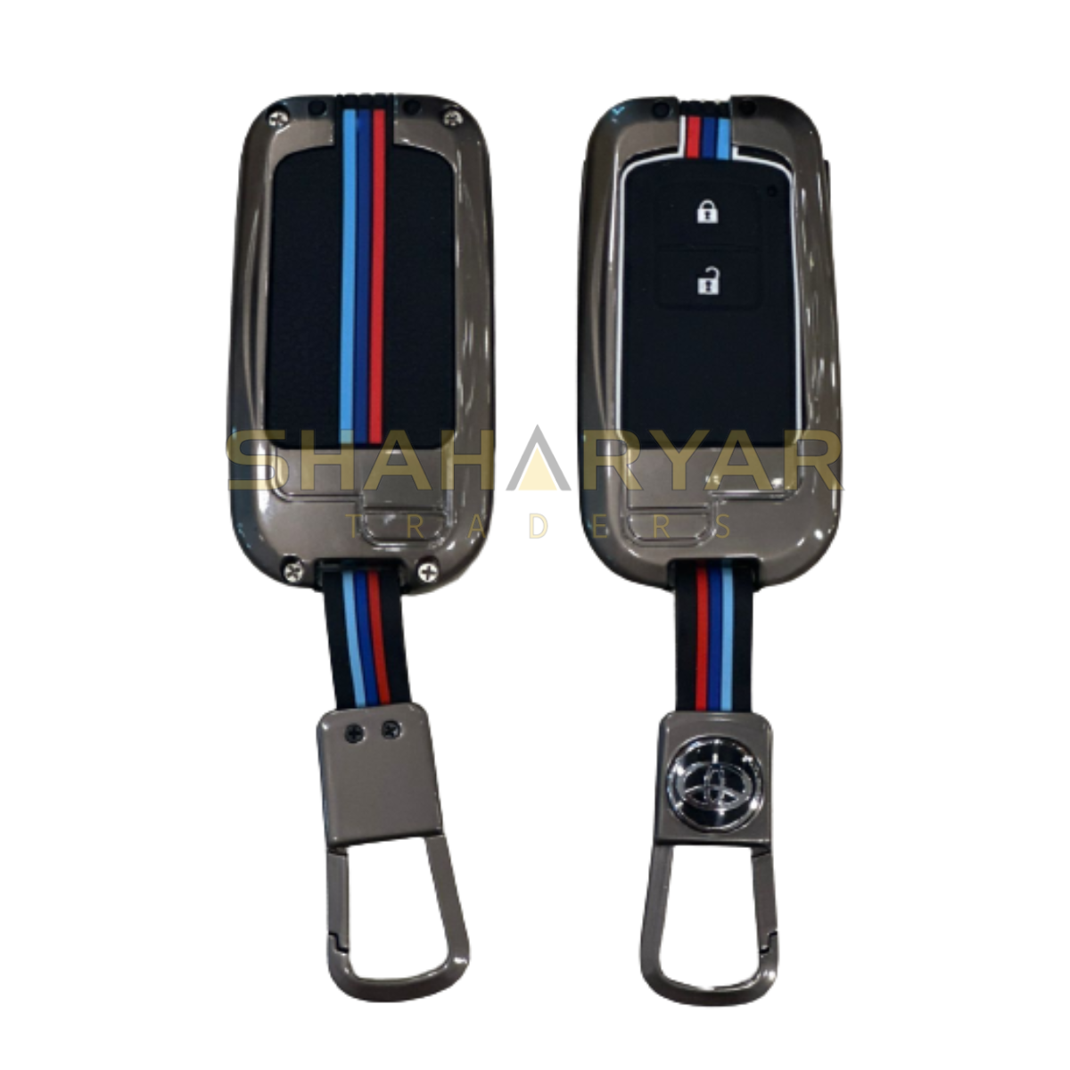 Luxury Fashionable BMW Style Metal Zinc Alloy Car Remote Key Cover ā Premium Metal  Zinc Alloy Key Case Protector for Cars