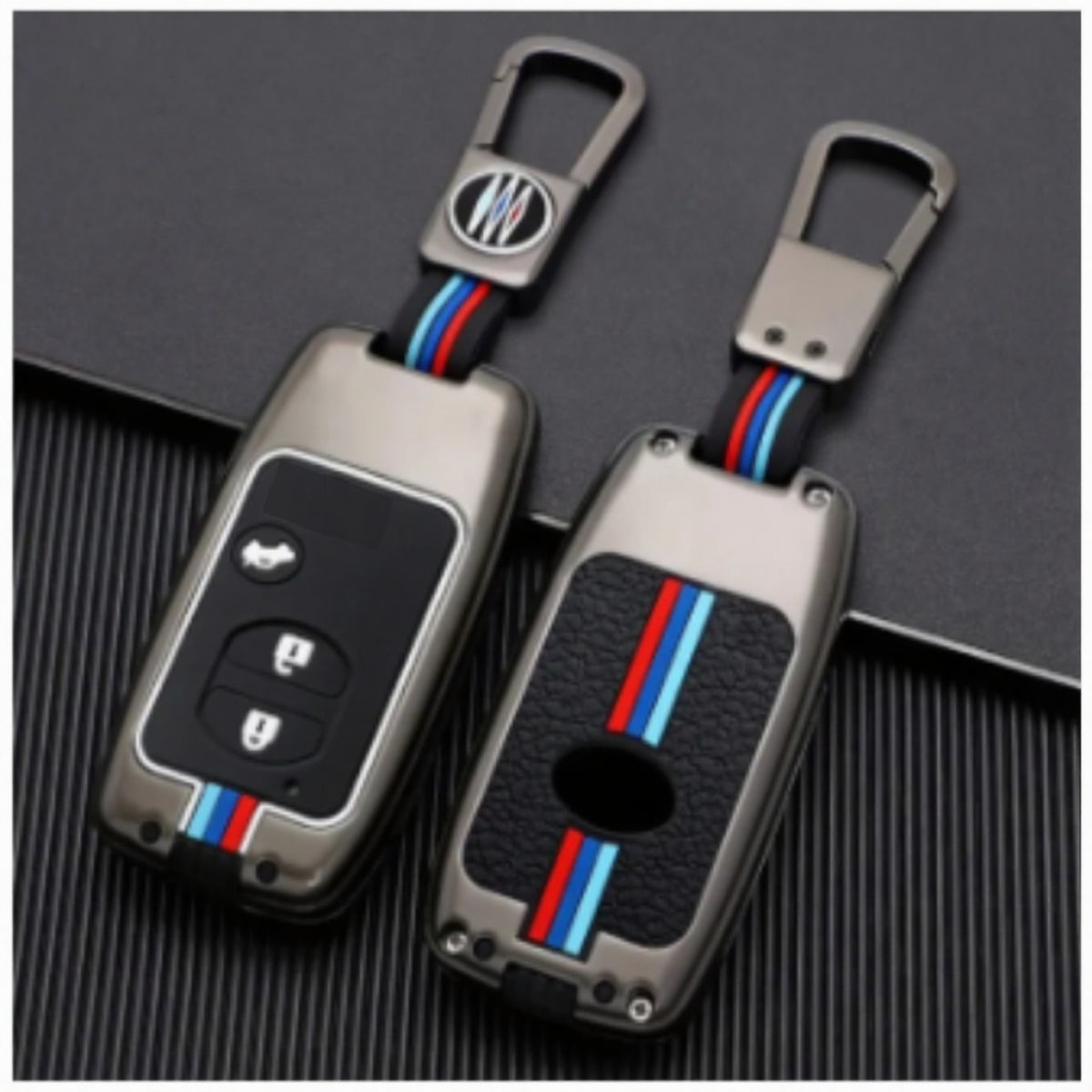 Luxury Fashionable BMW Style Metal Zinc Alloy Car Remote Key Cover ā Premium Metal  Zinc Alloy Key Case Protector for Cars
