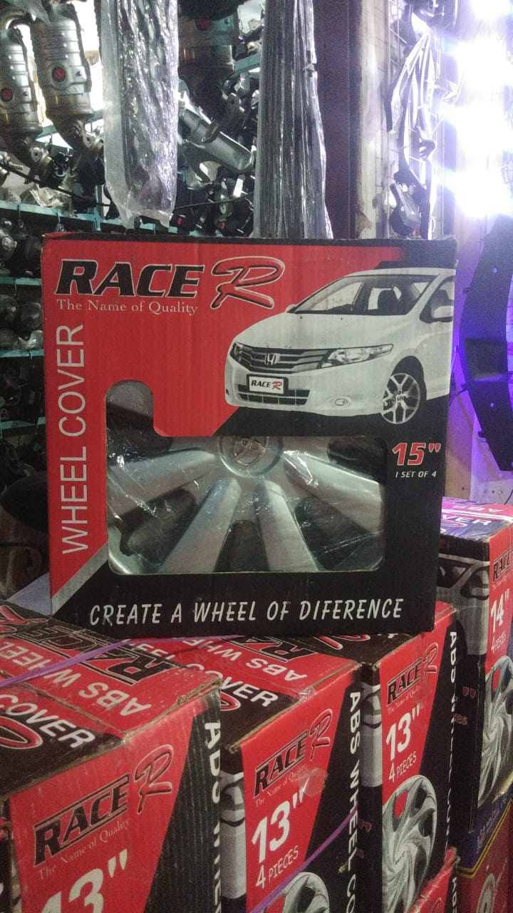 Wheel Covers (Universl Fit) For Cars Best Quality Set of 4 Pcs