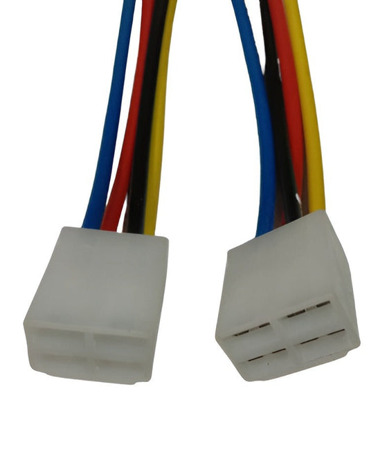 Automotive wiring grip connector female (4 pins) 2 pcs