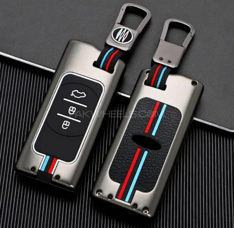 Luxury Fashionable BMW Style Metal Zinc Alloy Car Remote Key Cover ā Premium Metal  Zinc Alloy Key Case Protector for Cars