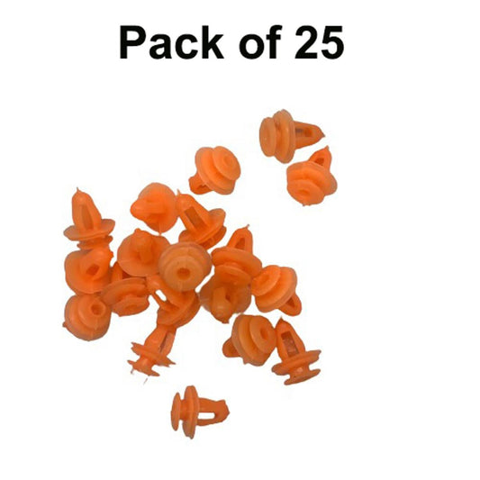 Universal Door Trim Plastic Clips (Gatta Clip) for Suzuki cars Pack of 25