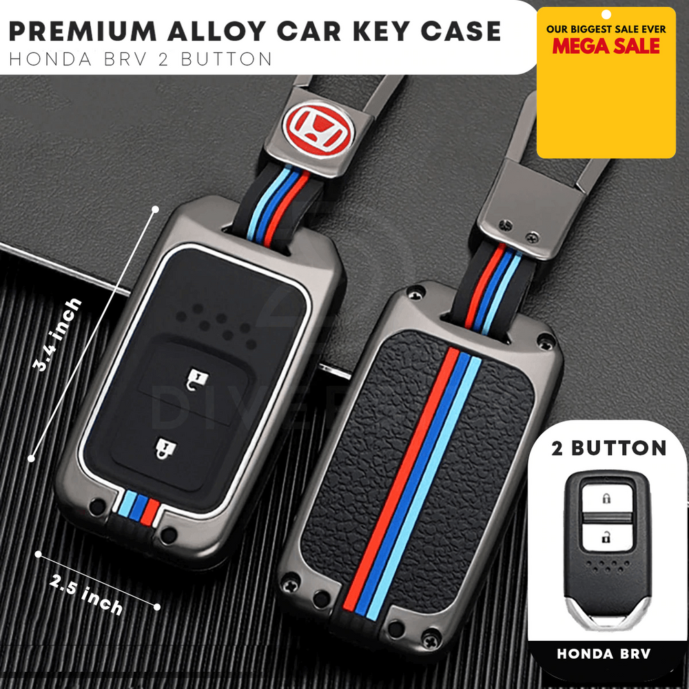 Luxury Fashionable BMW Style Metal Zinc Alloy Car Remote Key Cover ā Premium Metal  Zinc Alloy Key Case Protector for Cars
