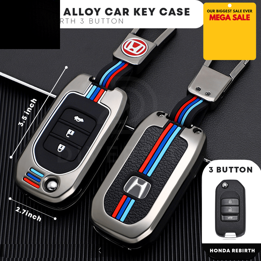 Luxury Fashionable BMW Style Metal Zinc Alloy Car Remote Key Cover ā Premium Metal  Zinc Alloy Key Case Protector for Cars