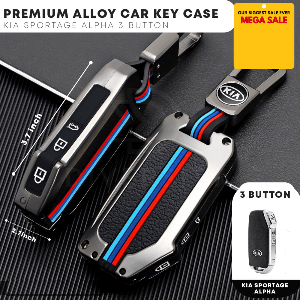 Luxury Fashionable BMW Style Metal Zinc Alloy Car Remote Key Cover ā Premium Metal  Zinc Alloy Key Case Protector for Cars