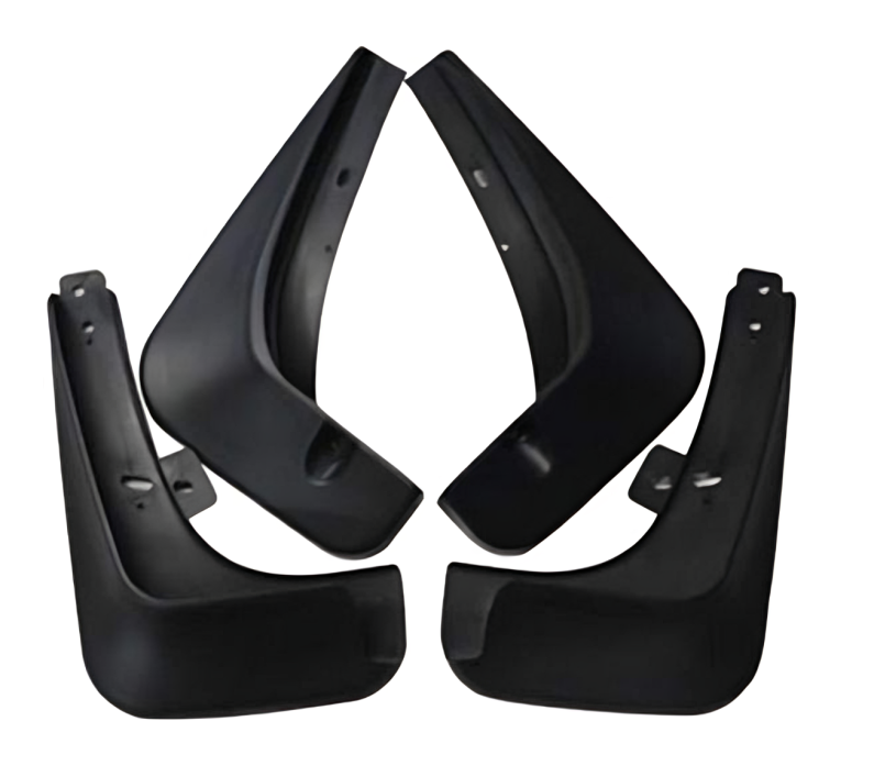 Mud Flaps / Splash Guards For Suzuki Swift New Shape Black Color 4 Pcs
