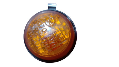Fendor Lights / Side turn signal indicator lights with holders and bulbs for Honda Civic models (1984 - 1985) 2 Pcs