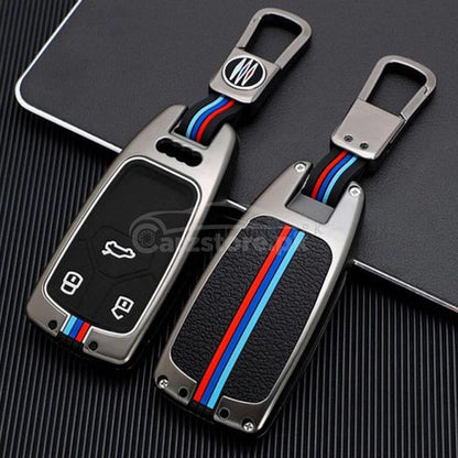 Luxury Fashionable BMW Style Metal Zinc Alloy Car Remote Key Cover – Premium Metal  Zinc Alloy Key Case Protector for Cars