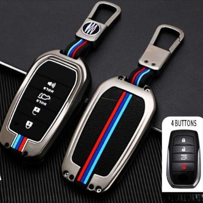 Luxury Fashionable BMW Style Metal Zinc Alloy Car Remote Key Cover – Premium Metal  Zinc Alloy Key Case Protector for Cars