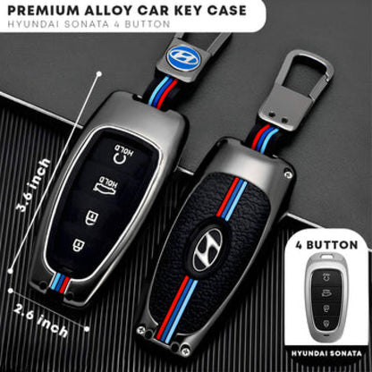 Luxury Fashionable BMW Style Metal Zinc Alloy Car Remote Key Cover – Premium Metal  Zinc Alloy Key Case Protector for Cars