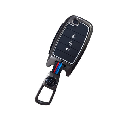 Luxury Fashionable BMW Style Metal Zinc Alloy Car Remote Key Cover – Premium Metal  Zinc Alloy Key Case Protector for Cars