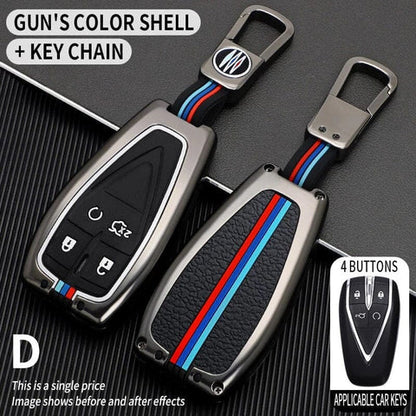 Luxury Fashionable BMW Style Metal Zinc Alloy Car Remote Key Cover – Premium Metal  Zinc Alloy Key Case Protector for Cars
