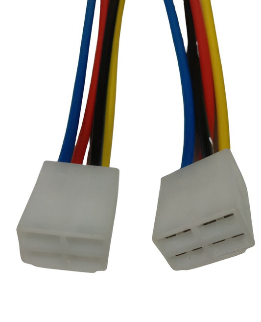 Automotive wiring grip connector female (4 pins) 2 pcs