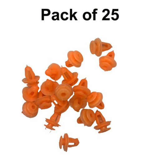 Universal Door Trim Plastic Clips (Gatta Clip) for Suzuki cars Pack of 25
