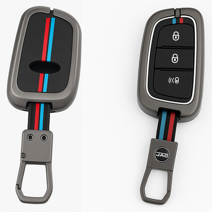 Luxury Fashionable BMW Style Metal Zinc Alloy Car Remote Key Cover – Premium Metal  Zinc Alloy Key Case Protector for Cars
