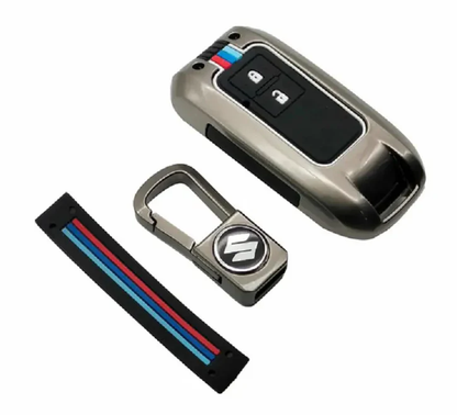 Luxury Fashionable BMW Style Metal Zinc Alloy Car Remote Key Cover – Premium Metal  Zinc Alloy Key Case Protector for Cars