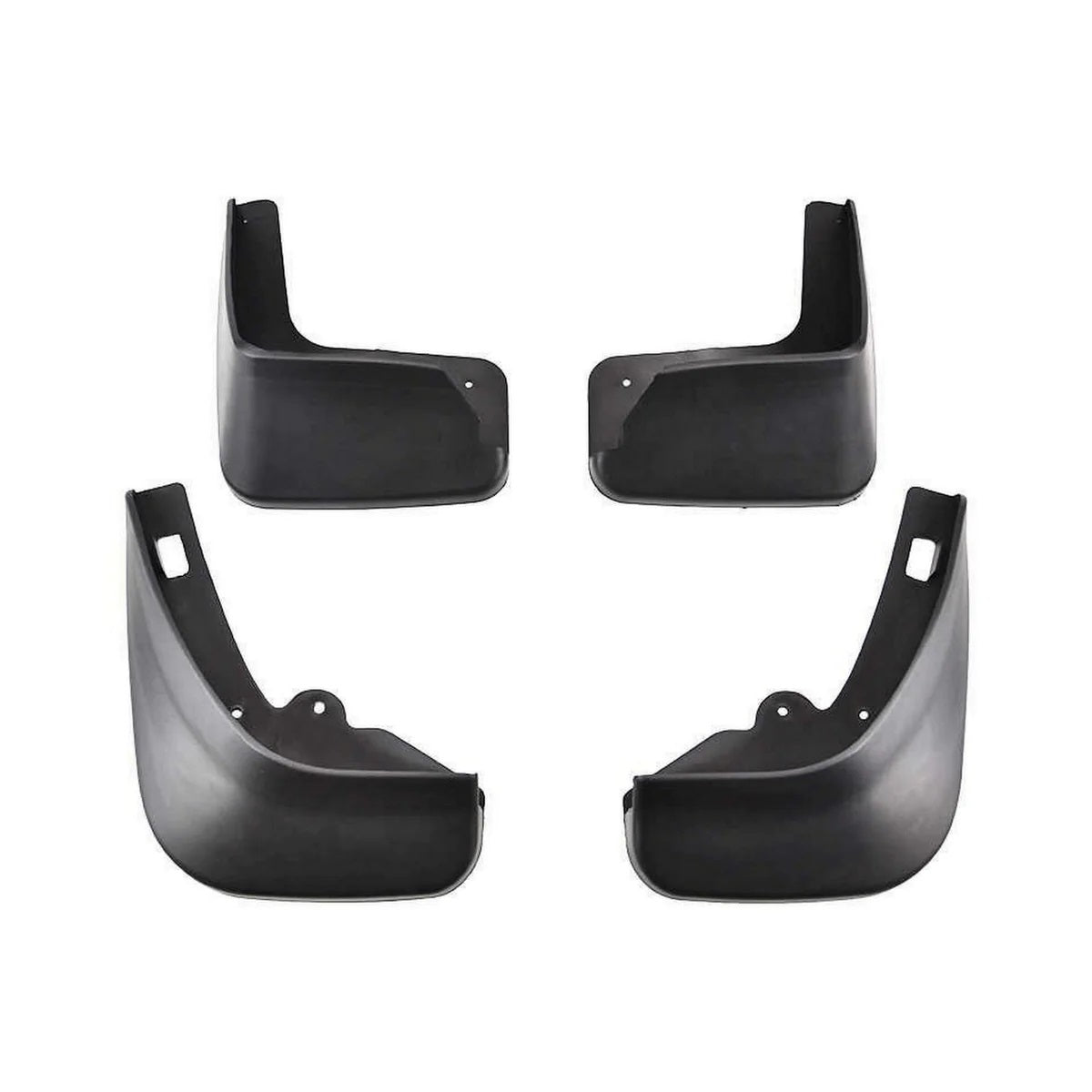 Mud Flaps / Splash Guards (Black) for Suzuki Mehran 4 Pcs Set