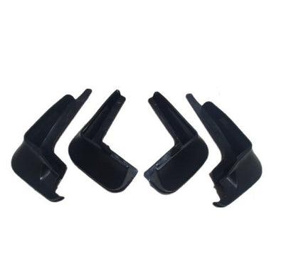 Mud Flaps / Splash Guards (Black) for Suzuki Mehran 4 Pcs Set