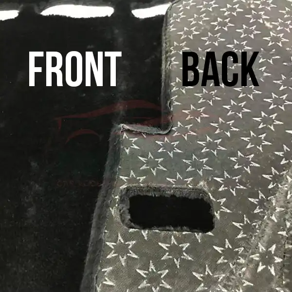 Car Dashboard Mats Heavy Fur Velvet / High Quality Dash Mat Carpets - Anti-Scratch | Washable | Velvet Material