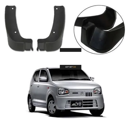 Mud Flaps / Splash Guards For Suzuki ALTO 660cc (New Shape) 2 Pcs Set