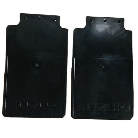 Mud Flaps / Splash Guards For Suzuki Potohar SJ410 (Black Color) 4 Pcs Set