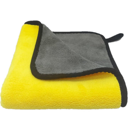 PACK OF 3 Microfiber Towel 40*40 cm 800GSM cleaner duster & wipe wax for car care double side