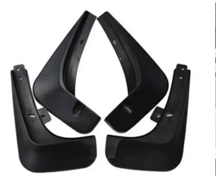 Mud Flaps / Splash Guards For Toyota Yaris 2020-2022 Black  Set of 4 Pcs